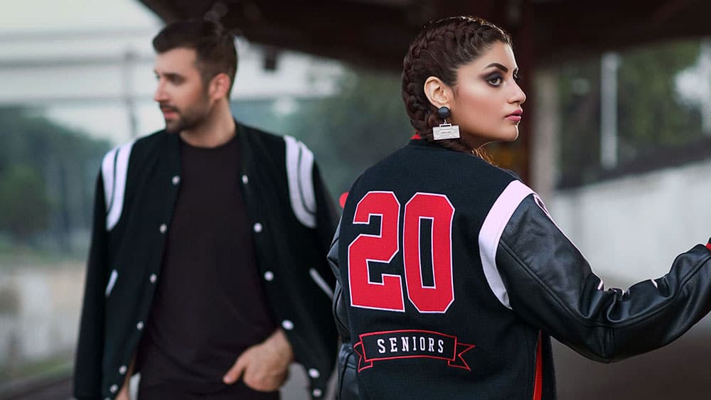 Custom varsity and letterman jackets by Clothoo for schools, teams, brands, and individuals across the USA.