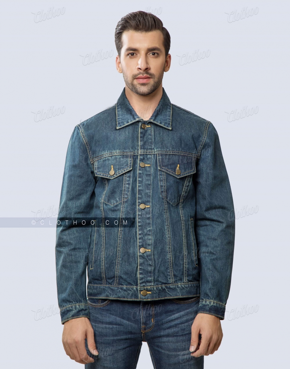 Denim Jacket For Mens And Women Front