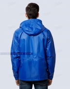 Royal Blue Coach Jacket For Men And Women Back