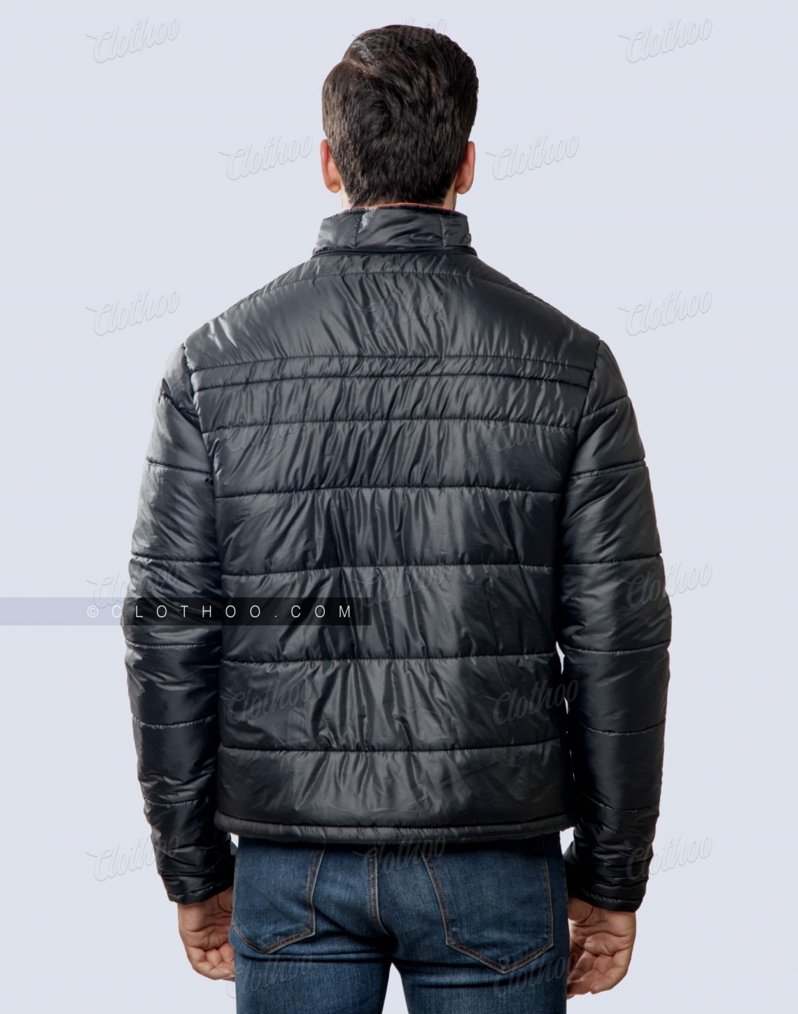 Premium Puffer Jacket With Hood Casual