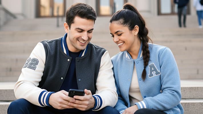  All-wool varsity letterman jackets made from 100% melton wool, solid color body and sleeves, warm textured fabric for schools and teams in the USA. 