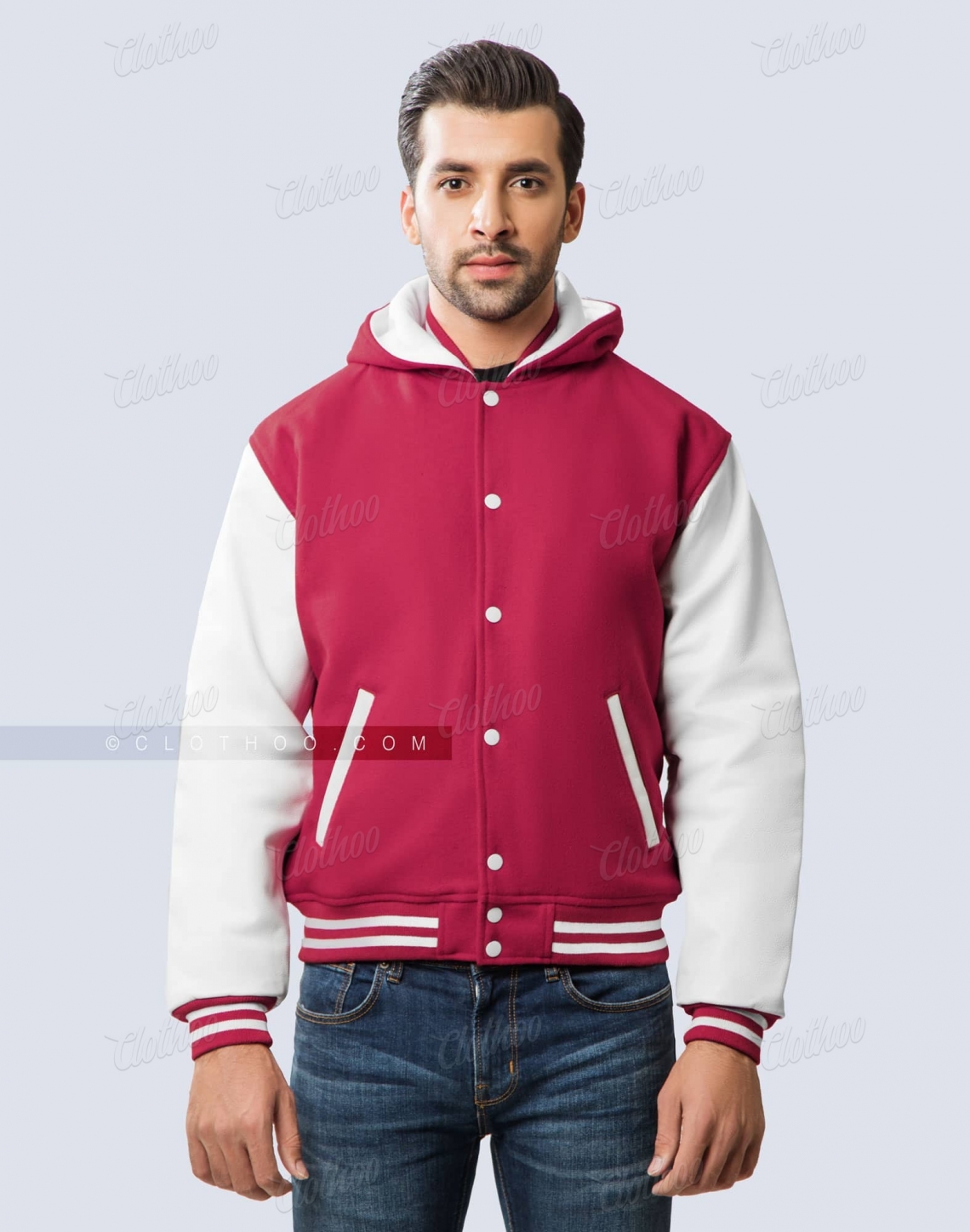 Girls hoodie Letterman Jacket